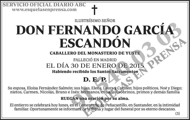 Fernando García Escandón